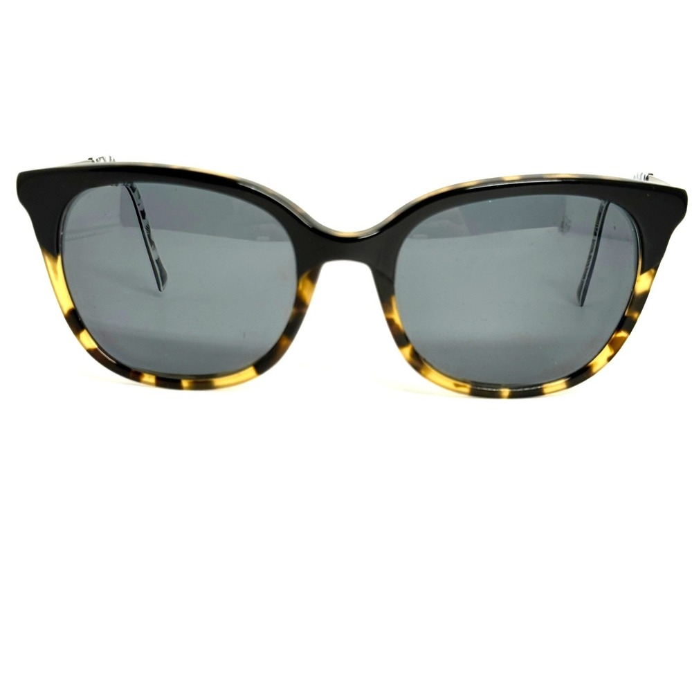 Vera Bradley Liz Polarized Sunglasses Black Tortoise Snow  54-21-140 Cat Eye